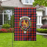 McPherson Modern Tartan Crest Garden Flag